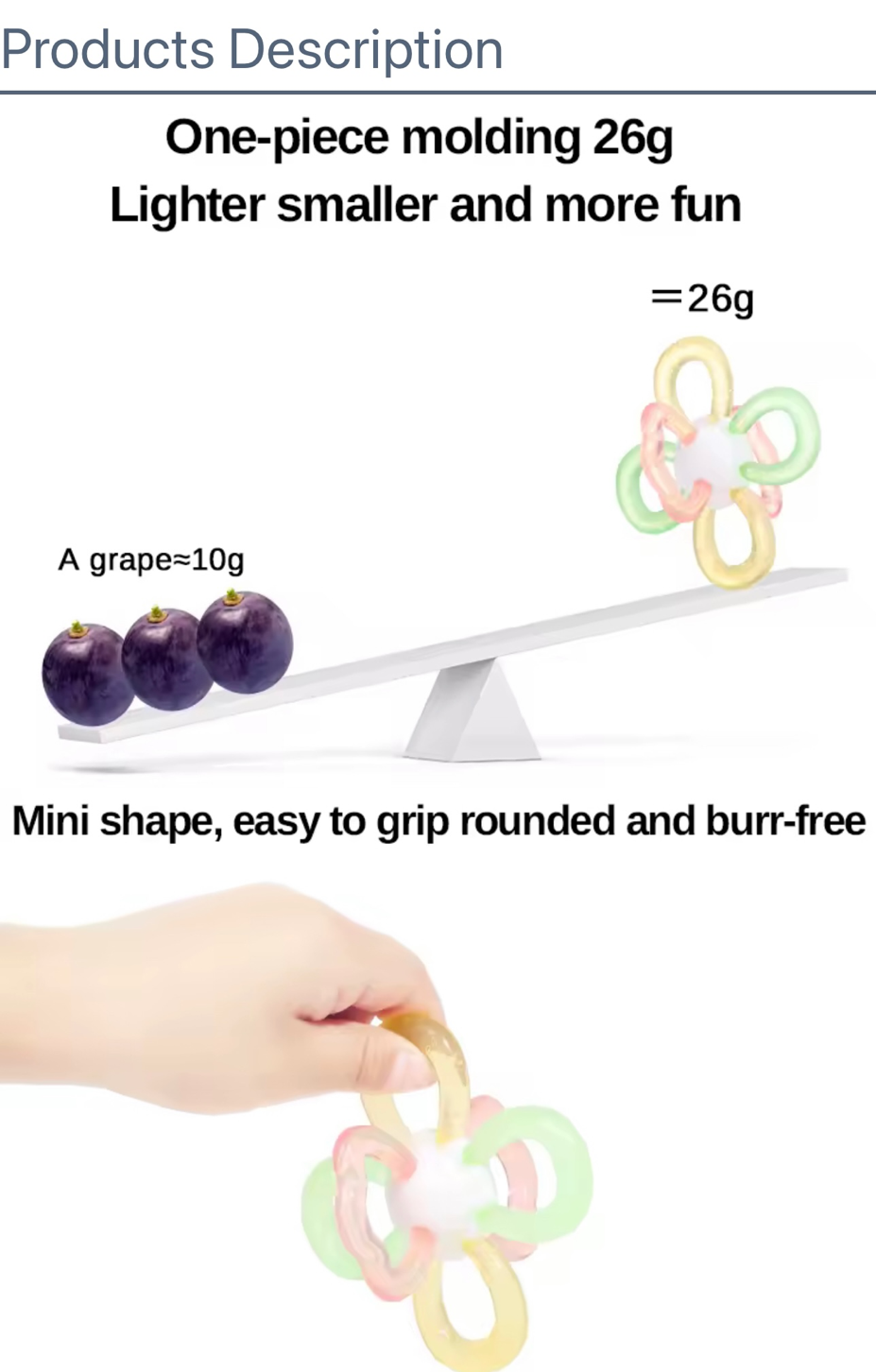 Liquid Silicone Flower Teether