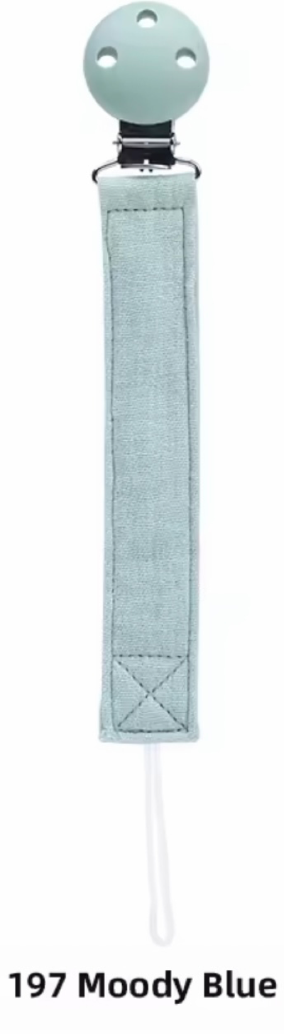 Fabric Pacifier Cotton Strap – Pack of 2