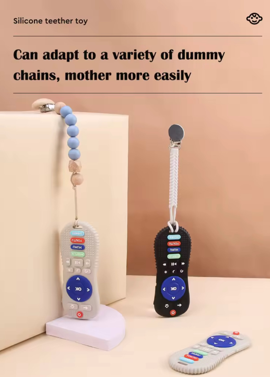 Silicone Remote Control Teether