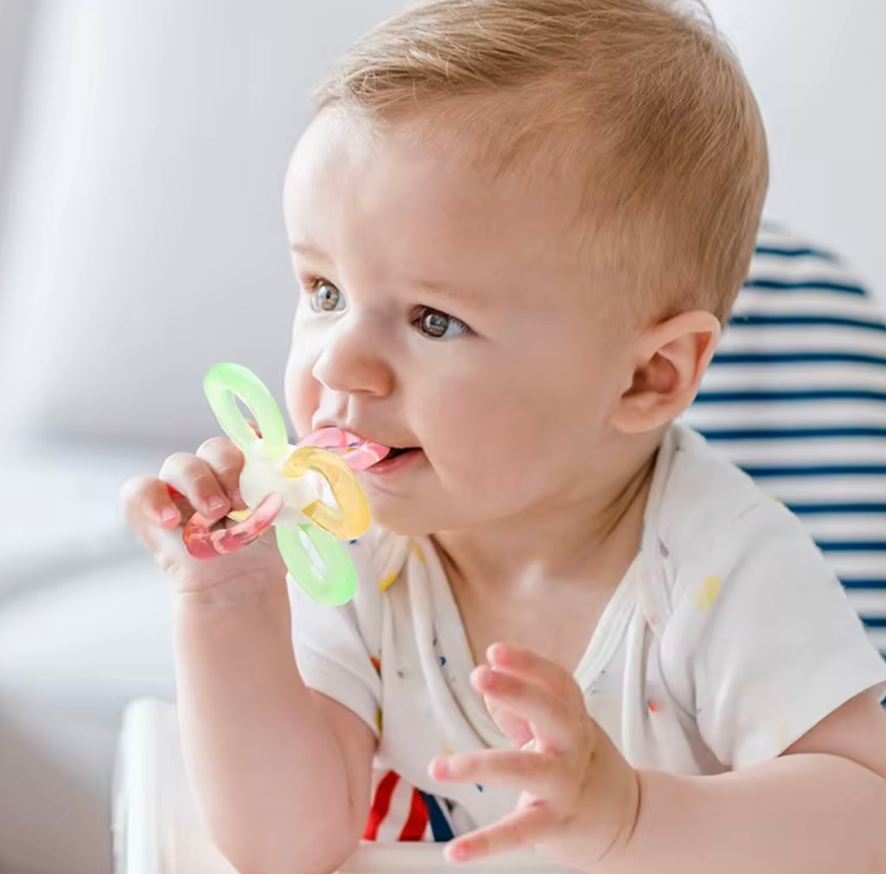 Liquid Silicone Flower Teether