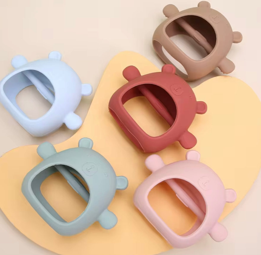 Silicone Bear Mitten Teether