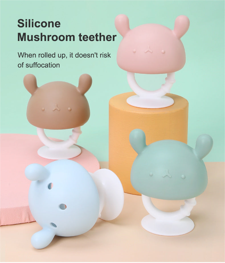 Silicone Mushroom Teether