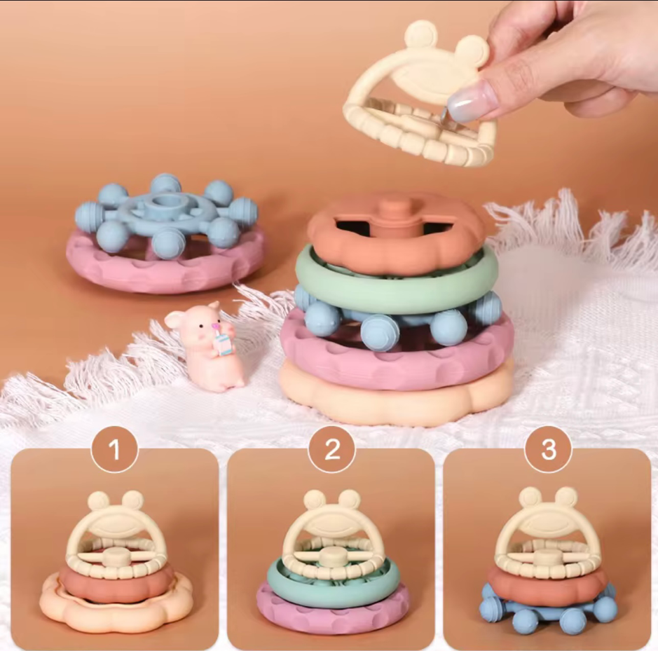 Stacking Teething Rings