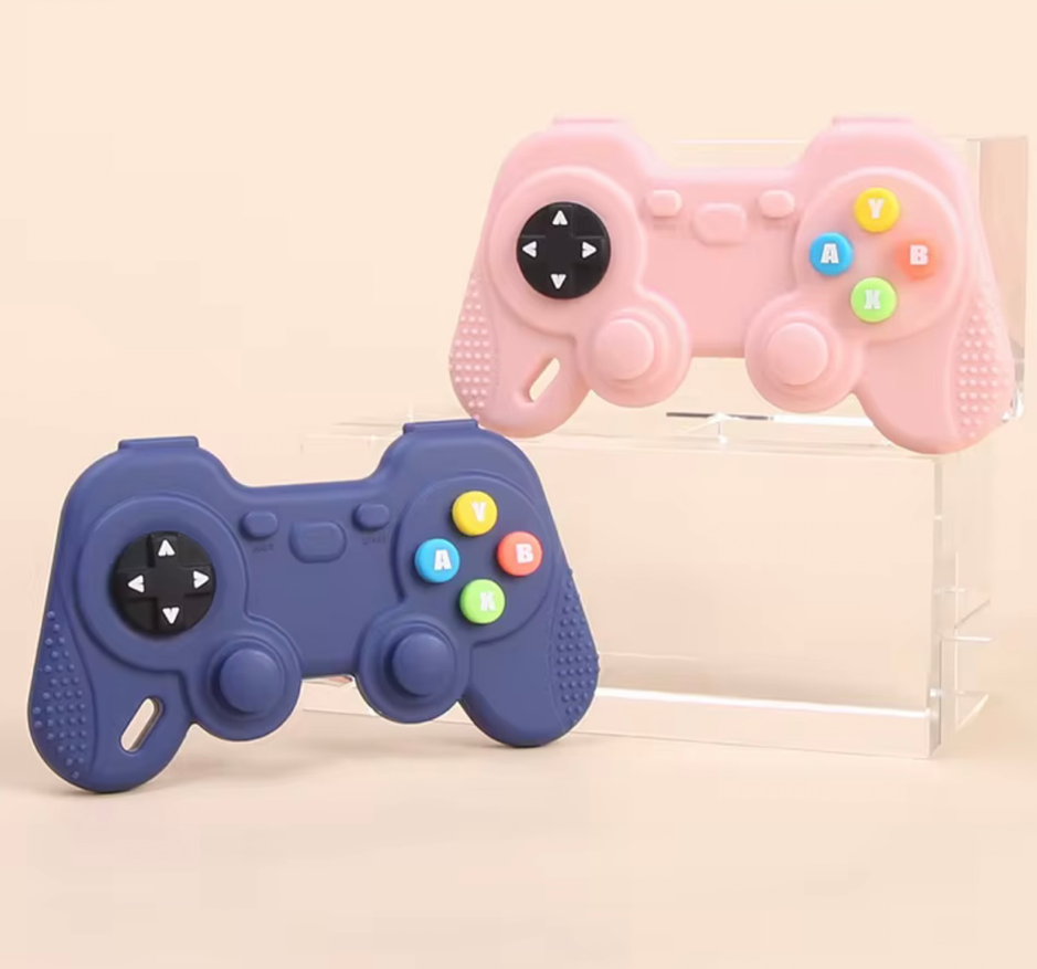 Silicone Game Handle Shaped Teether