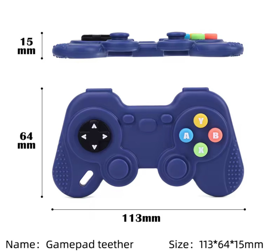 Silicone Game Handle Shaped Teether