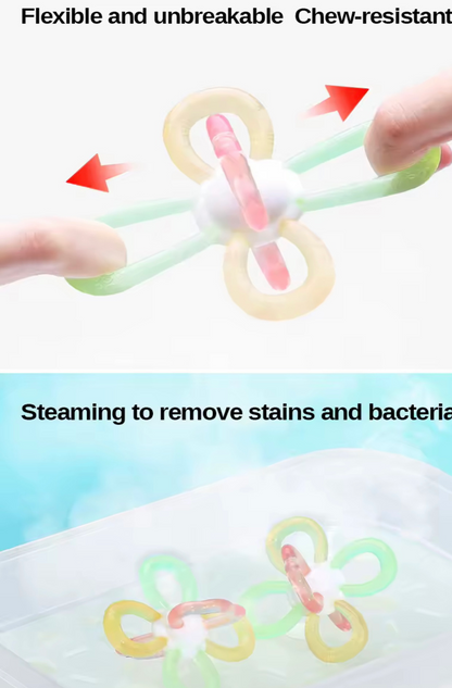 Liquid Silicone Flower Teether