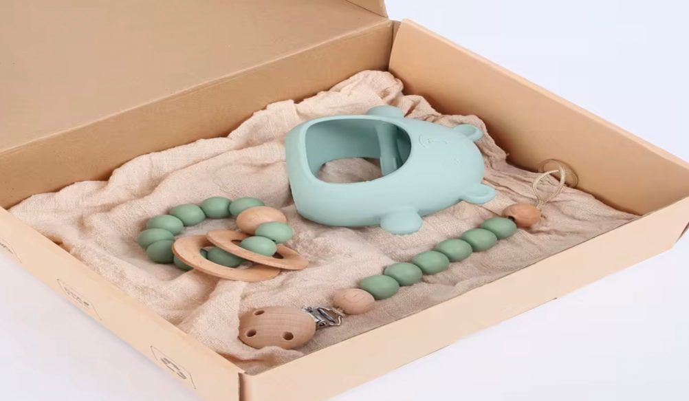 Silicone Bear Mitten Teether