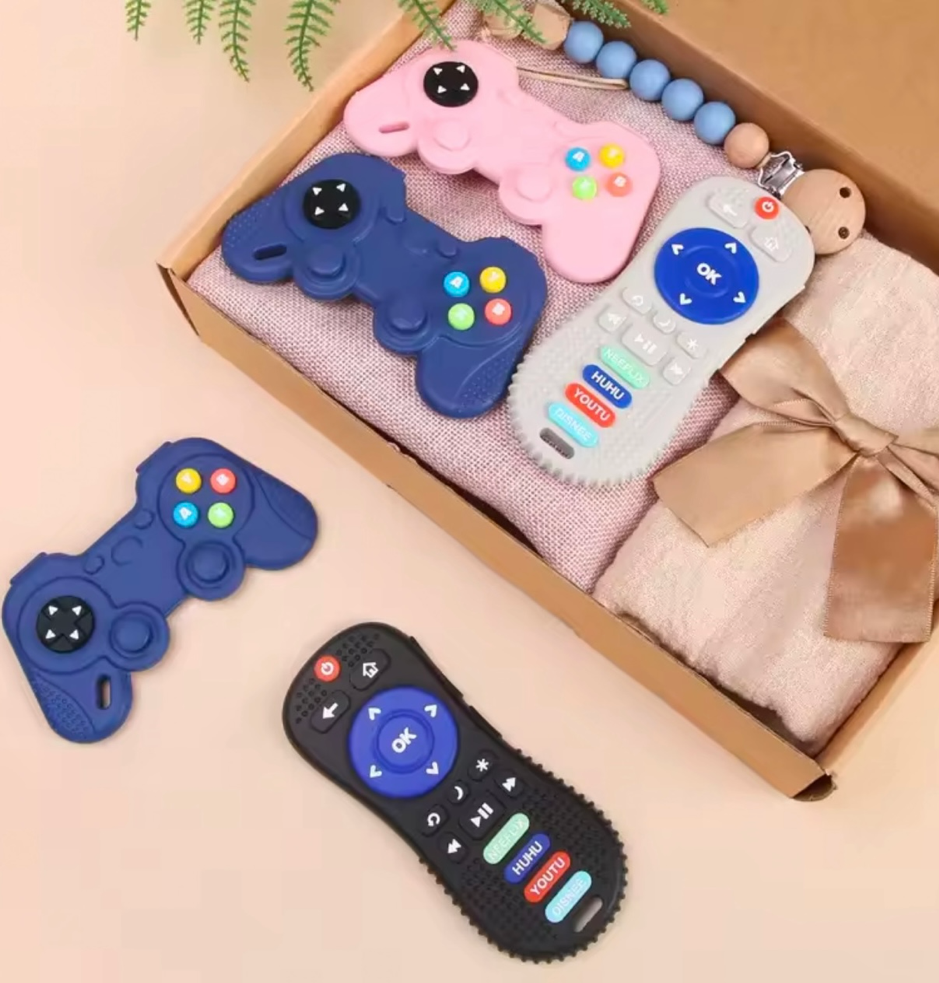 Silicone Remote Control Teether