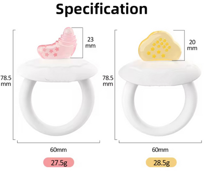Silicone Moon/Cloud Teether