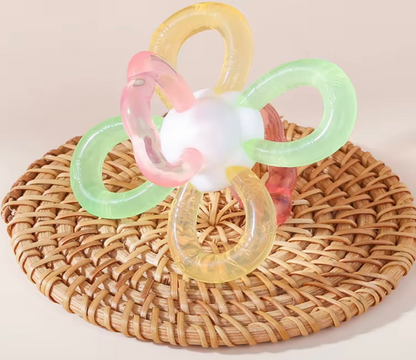Liquid Silicone Flower Teether