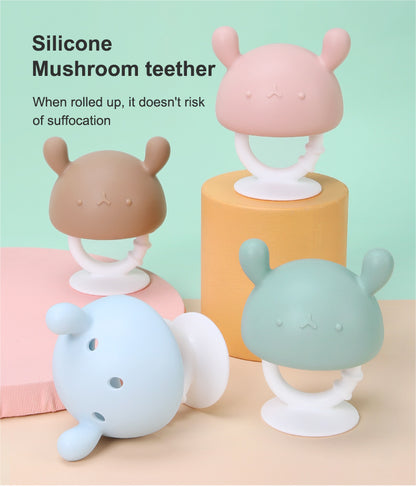 Silicone Mushroom Teether